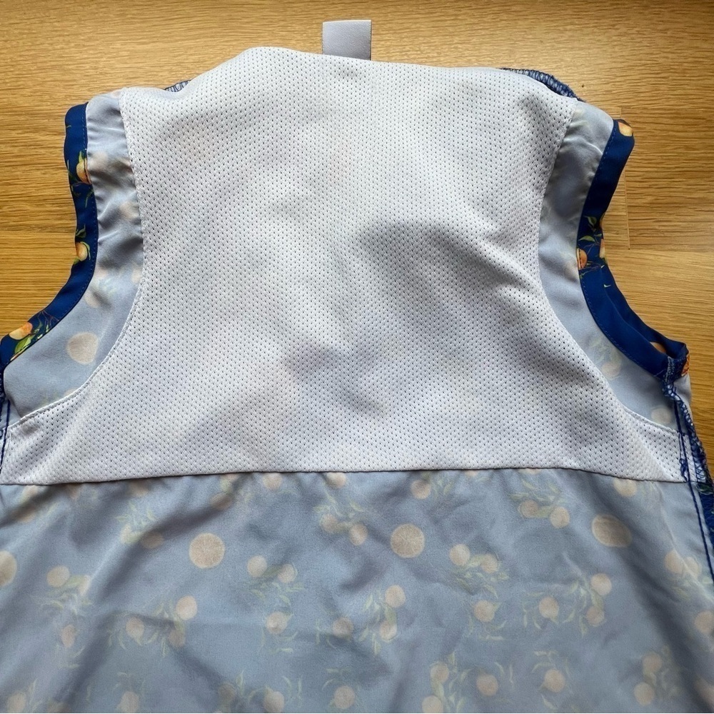 Blue Quail Guayabera Sleeveless Dress in Citrus Pattern Size 4T. EUC - Picture 8 of 10